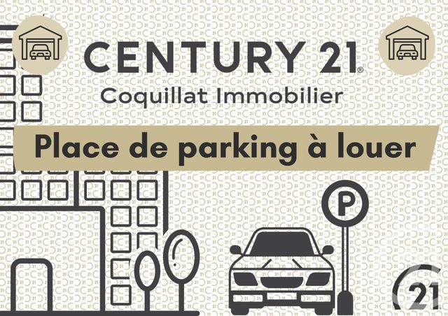 parking à louer - 13.0 m2 - BELLEVILLE - 69 - RHONE-ALPES - Century 21 Coquillat Immobilier