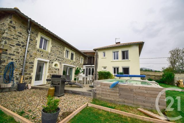 maison à vendre - 6 pièces - 210.0 m2 - POULE LES ECHARMEAUX - 69 - RHONE-ALPES - Century 21 Coquillat Immobilier