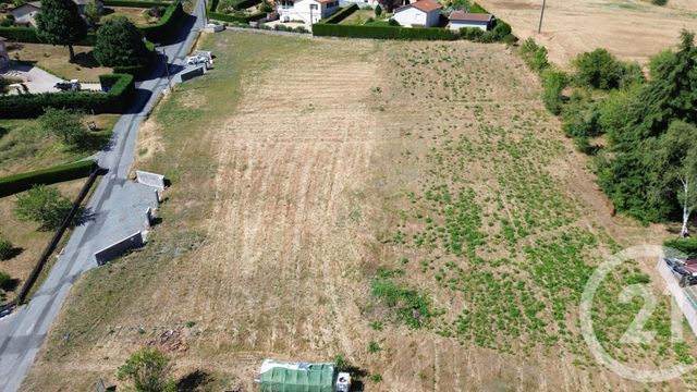 terrain à vendre - 1593.0 m2 - ST DIDIER SUR BEAUJEU - 69 - RHONE-ALPES - Century 21 Coquillat Immobilier